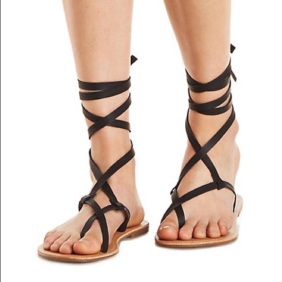 sandals that come up your leg